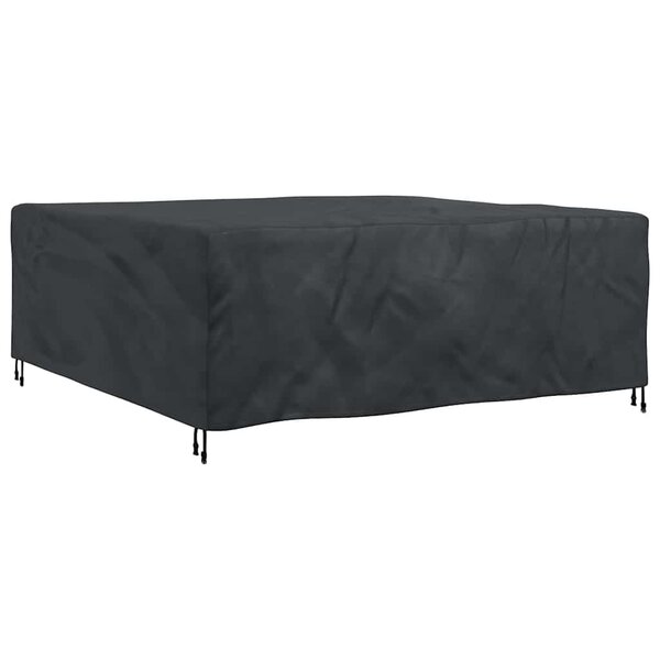 vidaXL Housse pour mobilier d'extérieur Noir 200 x 200 x 90 cm 210D