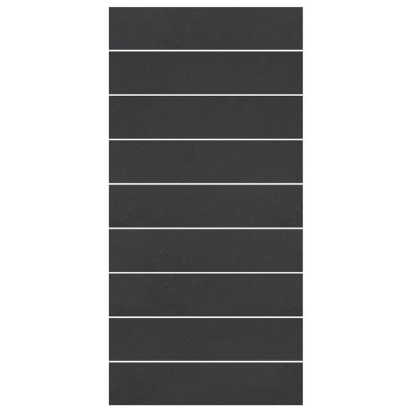 vidaXL Couvre-piscine Rectangulaire Noir Plastique 999 x 500 cm