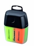 BOSS MINI Box comprenant 4 Surligneur BOSS MINI Pte biseautée assortis STABILO