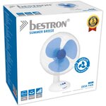 Bestron Ventilateur de bureau 35 cm Blanc DDF35W