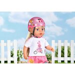 Zapf Creation 836835 - BABY born casque de vélo pour poupée