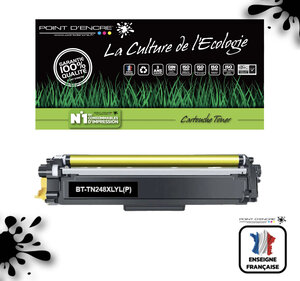 TN248XL - JAUNE- Grande capacité