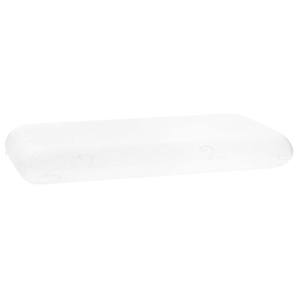 vidaXL Coussin de sommeil Uni Blanc 70 x 36 x 13 5 cm