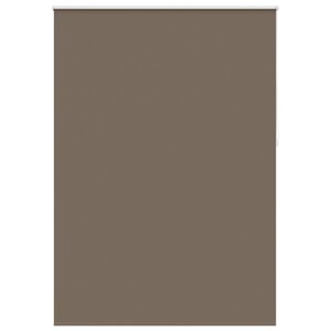 vidaXL Store enrouleur occultant 144 4 x 230 cm  largeur du tissu 140 cm  couleur café