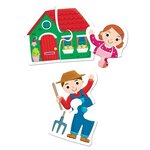 LISCIANI GIOCHI Puzzle Baby duo la ferme