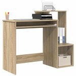 vidaXL Bureau Chêne Sonoma 106 x 41 x 88.5 cm Bois d'ingénierie