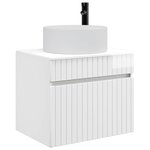 vidaXL Cabinet de Salle de Bain Mural Blanc brillant 59 x 44 5 x 50 cm