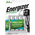 Blister de 4 Accus Piles rechargeables HR6 Extreme AA 2300mah ENERGIZER