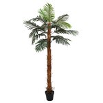 vidaXL Arbre Cocuspalm artificiel Vert 70 x 20 x 200 cm