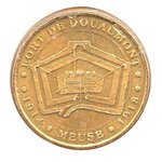 Mini médaille monnaie de paris 2007 - fort de douaumont