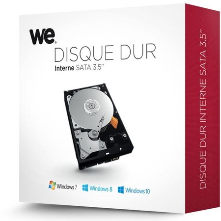 Disque Dur WE 4 To (4000Go) S-ATA 3 - 5400 trs (WE0101)