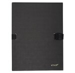 Chemise à dos extensible N'CLIP, A4, noir EXACOMPTA