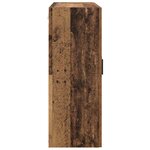 vidaXL Meuble mural Marron 69 5 x 34 x 90 cm Bois d'ingénierie