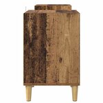 vidaXL Meuble TV Bois Ancien 160 x 35 x 55 cm Bois d'ingénierie