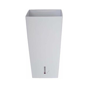 Pot en plastique carré avec réserve d'eau 52 cm eva