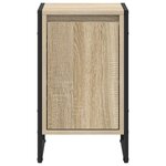 vidaXL Table de chevet 2 Pièces Sonoma 39 5 x 30 x 50 cm
