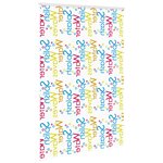 vidaXL Store enrouleur de douche avec cassette largeur du tissu 146 cm