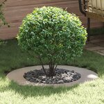 vidaXL Pot en acier inoxydable Acier inoxydable Grand Durable Rond