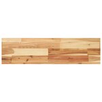 vidaXL Étagères flottantes 4 Pièces 80x20x4 cm acacia massif à l'huile