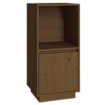 vidaXL Buffet marron miel 38x35x80 cm bois massif de pin