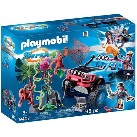 PLAYMOBIL 9407 Super 4 - Alex et Rock Brock