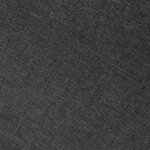 vidaXL Chaise pivotante de bureau Gris Bois courbé et tissu