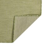 vidaXL Tapis à tissage plat d'extérieur 160x230 cm Vert