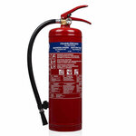 Smartwares extincteur à poudre 4 kg classe abc acier fex-15140