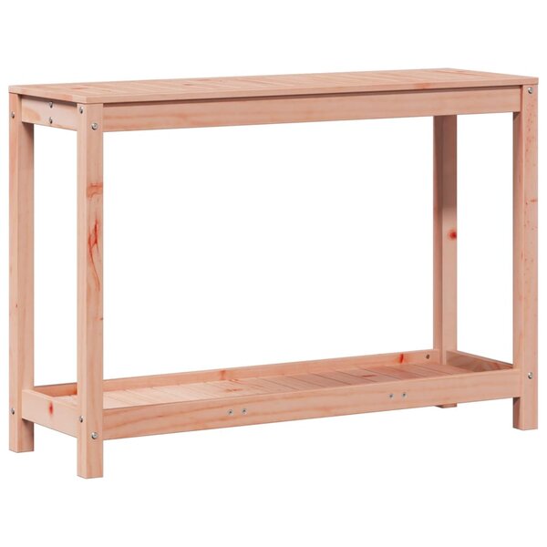 vidaXL Table de rempotage et étagère 108x35x75 cm bois massif douglas