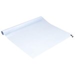 vidaXL Films pour fenêtre 3 Pièces statique dépoli gris PVC
