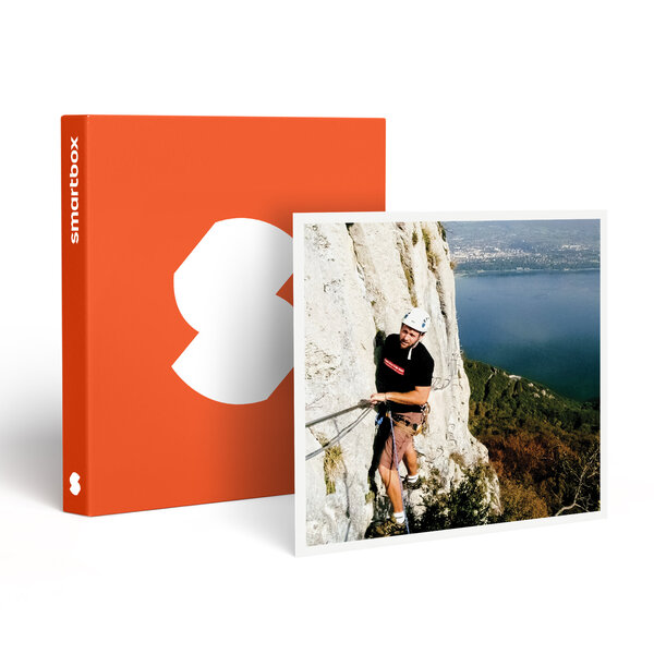 SMARTBOX - Coffret Cadeau 3h de parcours sur la via ferrata avec photos face au lac du Bourget - Sport & Aventure