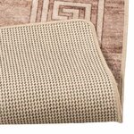 vidaXL Coureur de Tapis MARSA Blanc 50 x 100 cm Polyester et PVC