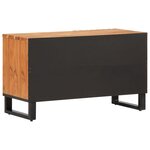 vidaXL Meuble TV 80x34x46 cm bois d'acacia massif