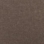 vidaXL Fauteuil de massage Taupe Tissu