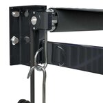vidaXL Auvent rétractable automatique anthracite 4 5x3 m