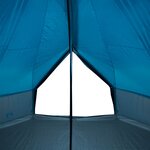 vidaXL Tente familiale tipi 6 personnes bleu imperméable