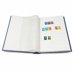 Classeur Retro pour timbres avec 60 pages blanches.