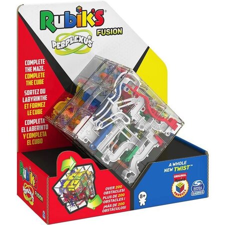 Perplexus - rubik's 3x3 - 6055892 - labyrinthe parcours 3d - jeu d'action et de réflexe - jouet enfant 8 ans et +