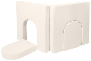Module complémentaire pour canapé modulable en mousse crème