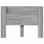vidaXL Tête de lit Gris Sonoma 140 x 16 5 x 103 5 cm Bois d'ingénierie