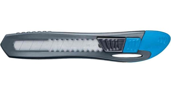 Cutter universel plastique lame 18 mm autolock couloris aléatoire MAPED