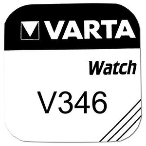 pile oxyde argent pour montres V346 SR712SW 1 55 Volt VARTA