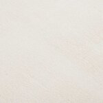 vidaXL Tapis shaggy crème blanc 120x183 cm polyester
