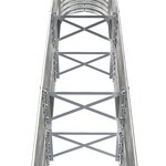 vidaXL Lit surélevé de jardin Acier enduit de poudre Argenté