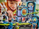 LEGO City - Parc d'attractions Robot World - Ensemble de construction 60421 avec montagnes russes et minifigurines