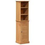 vidaXL Ensemble de mobilier de salle de bain avec étagère 2 Pièces