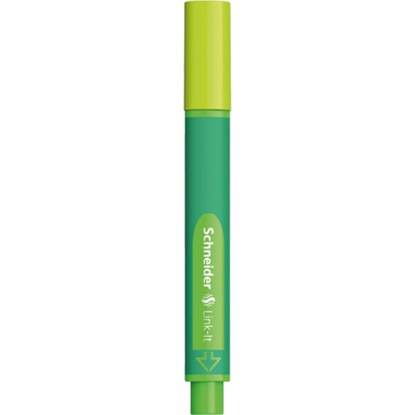 Stylo Fibre Link-It 1 0 apple-green x 10 SCHNEIDER