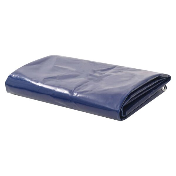 vidaXL Bâche 650 g / m² 4 x 5 m Bleu