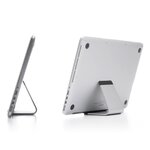 Support aluminium pour tablette Bluelounge Mika + CableDrop