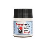 Flacon 50 ml Peinture Acrylique DECORLACK Blanc MARABU